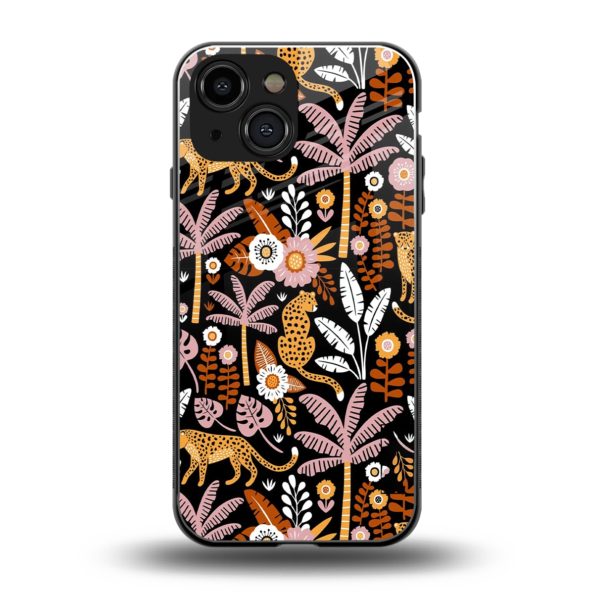 Exotic Paradise back phone cover | glass case for iphone 13 mini