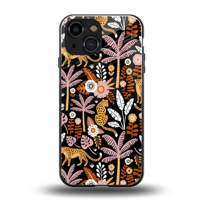 Exotic Paradise back phone cover | glass case for iphone 13 mini