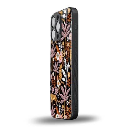 Exotic Paradise iphone 14 pro max mobile cover | shockproof glass phone case