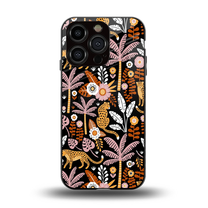 Exotic Paradise back phone cover | glass case for iphone 13 pro