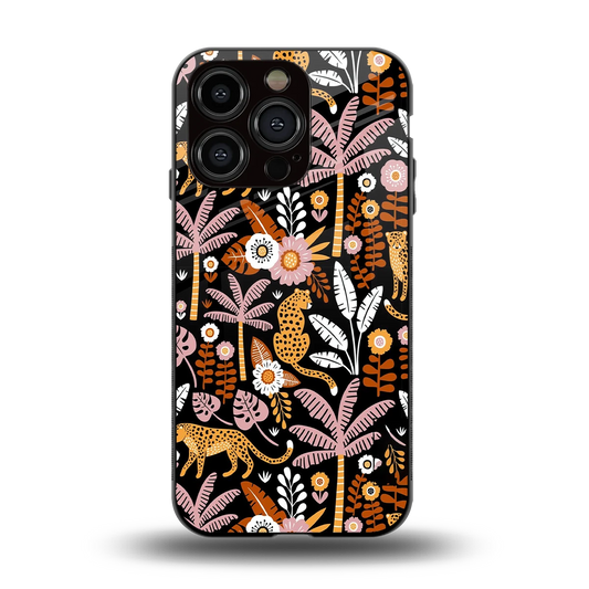 Exotic Paradise back phone cover | glass case for iphone 13 pro