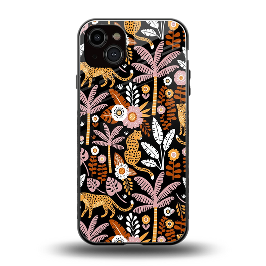 Exotic Paradise back phone cover | glass case for iphone 14 plus