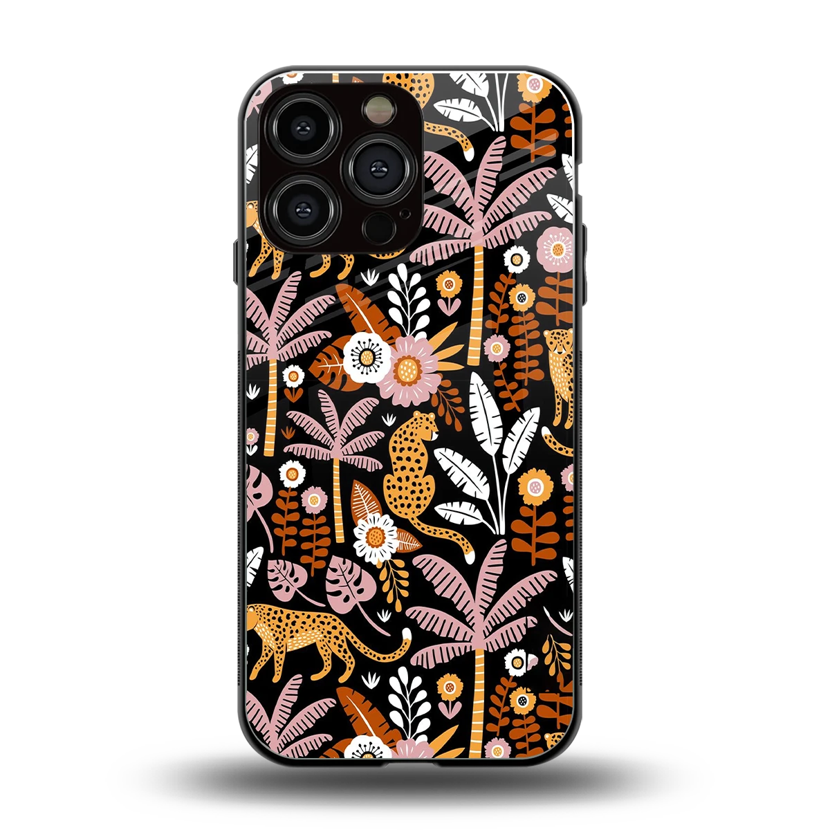 Exotic Paradise back phone cover | glass case for iphone 15 pro max