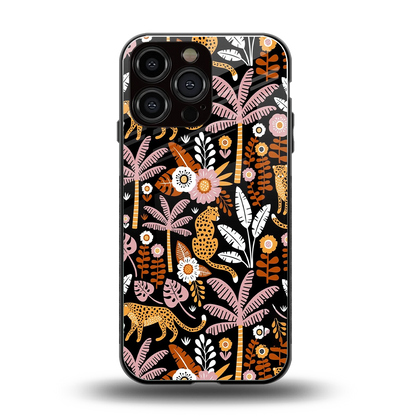 Exotic Paradise back phone cover | glass case for iphone 15 pro max
