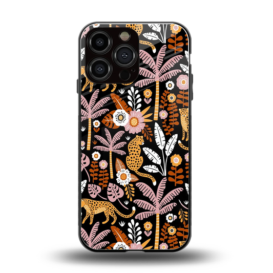 Exotic Paradise back phone cover | glass case for iphone 15 pro max