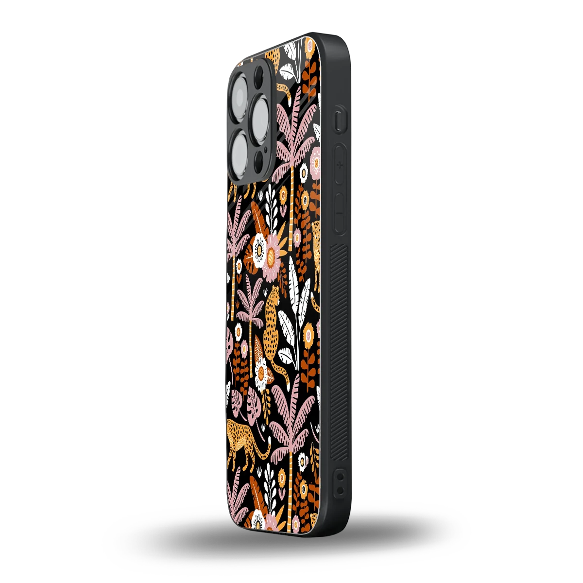 Exotic Paradise iphone 15 pro max mobile cover | shockproof glass phone case