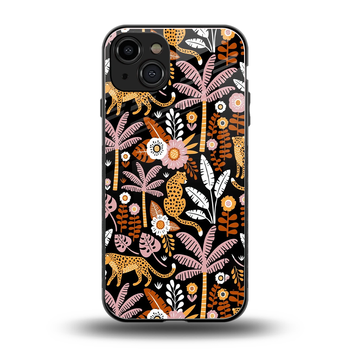 Exotic Paradise back phone cover | glass case for iphone 15