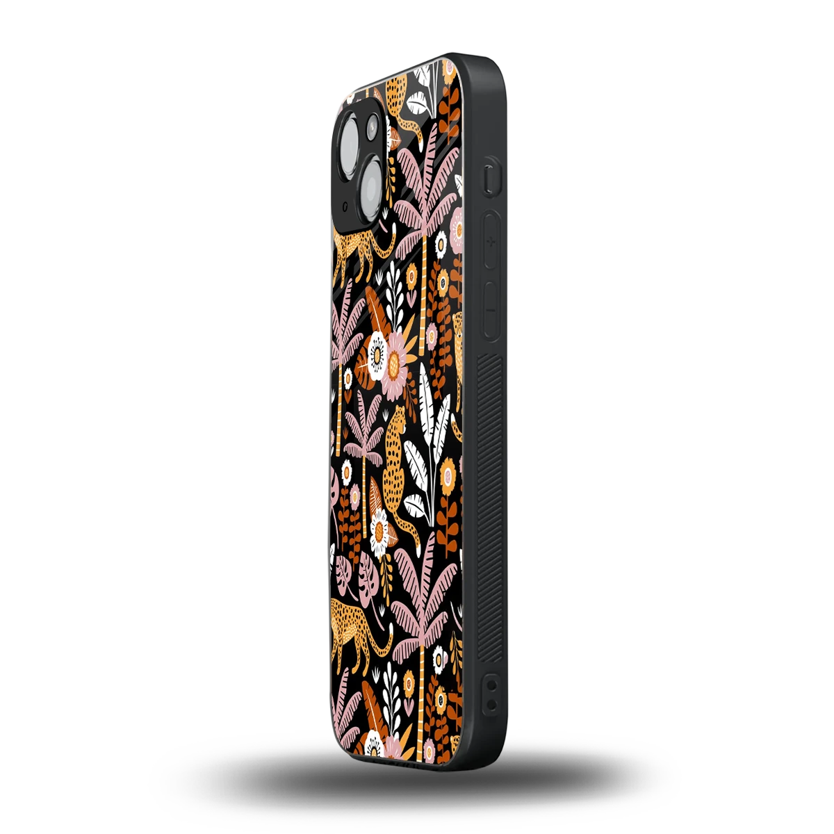 Exotic Paradise iphone 15 mobile cover | shockproof glass phone case
