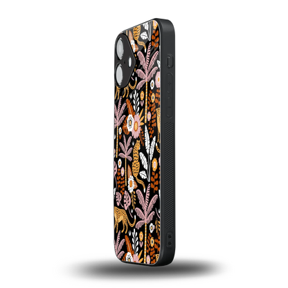 Exotic Paradise iphone 16 plus mobile cover | shockproof glass phone case