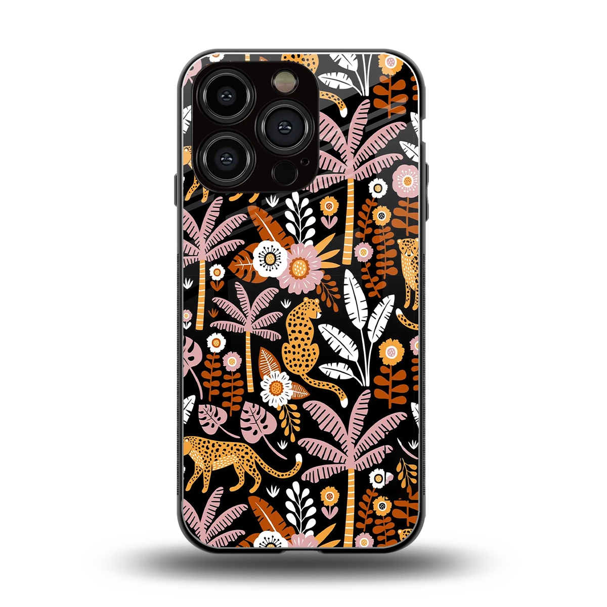 Exotic Paradise back phone cover | glass case for iphone 16 pro