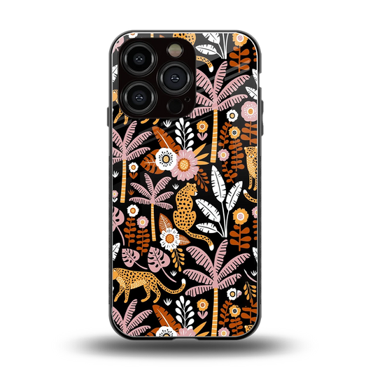 Exotic Paradise back phone cover | glass case for iphone 16 pro