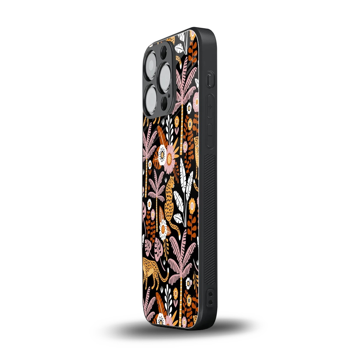 Exotic Paradise iphone 16 pro mobile cover | shockproof glass phone case