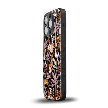 Exotic Paradise iphone 16 pro mobile cover | shockproof glass phone case