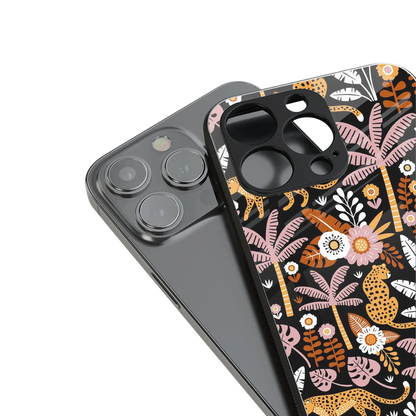 Exotic Paradise stylish phone case for iphone 14 plus | glossy glass and slim fit