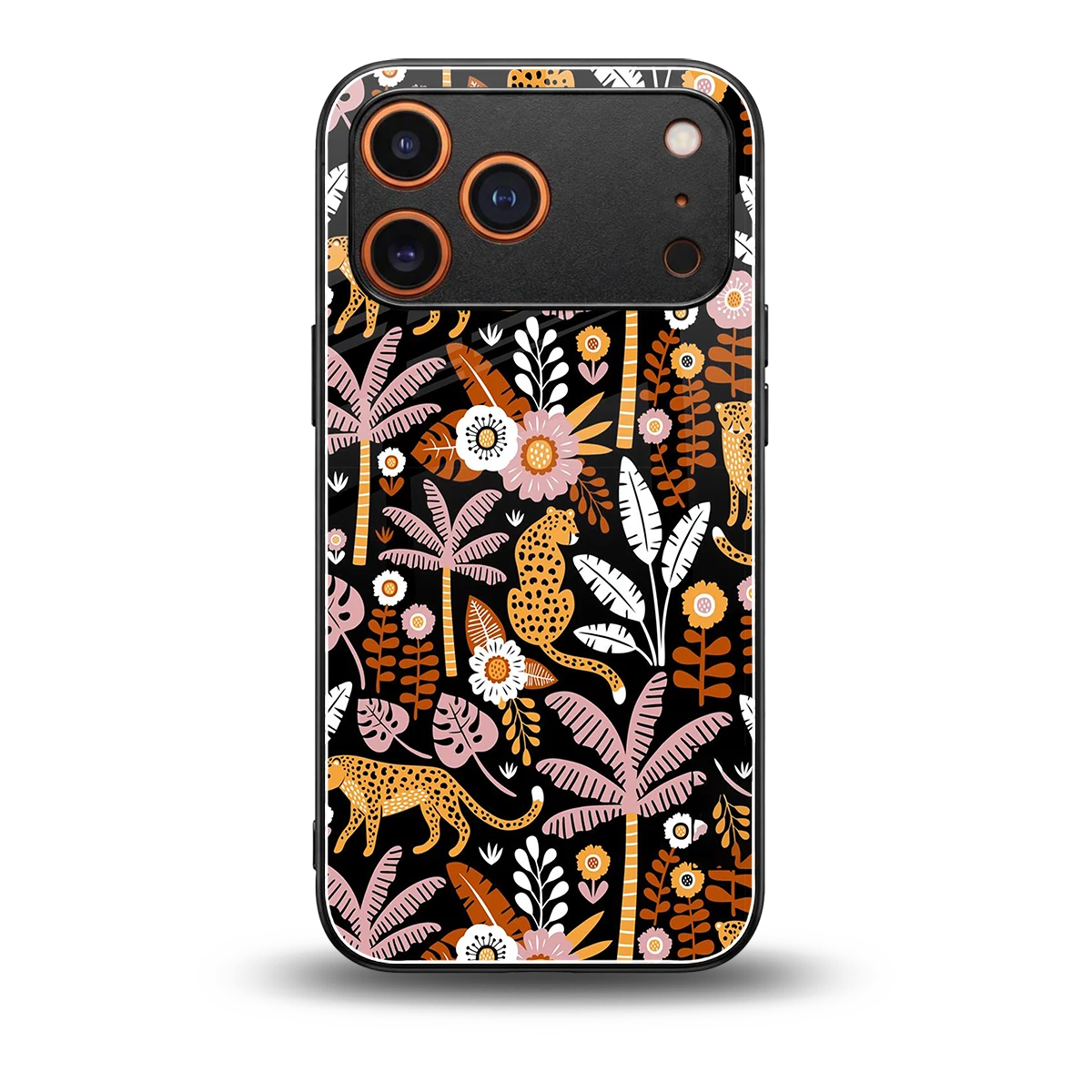 Exotic Paradise back phone cover | glass case for iphone 17 pro