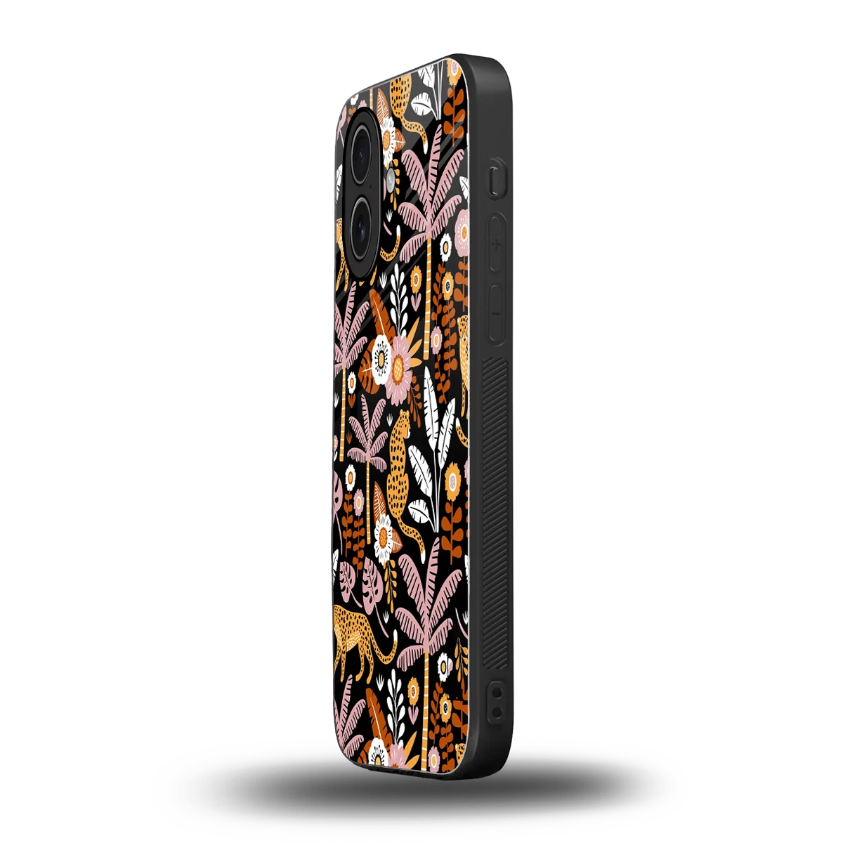 Exotic Paradise iphone 17 mobile cover | shockproof glass phone case