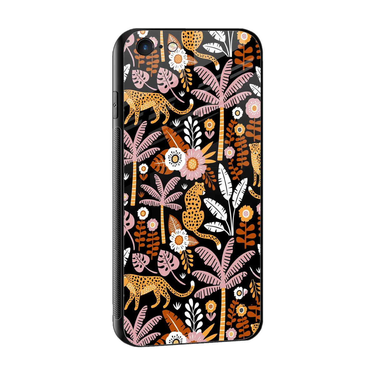 Exotic Paradise sleek iphone 6 cover with tempered glass back and TPU edges