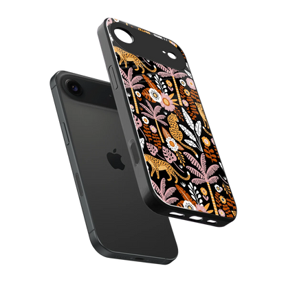 Exotic Paradise sleek iphone air cover with tempered glass back and TPU edges