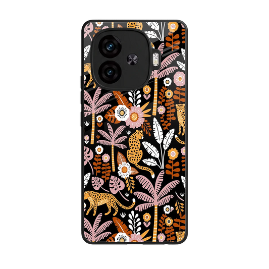 Exotic Paradise back phone cover | glass case for iqoo neo 10r 5g