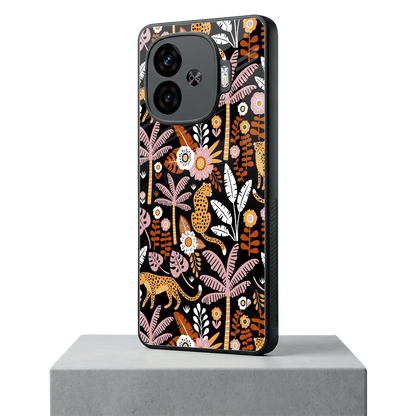 Exotic Paradise iqoo neo 10r 5g mobile cover | shockproof glass phone case