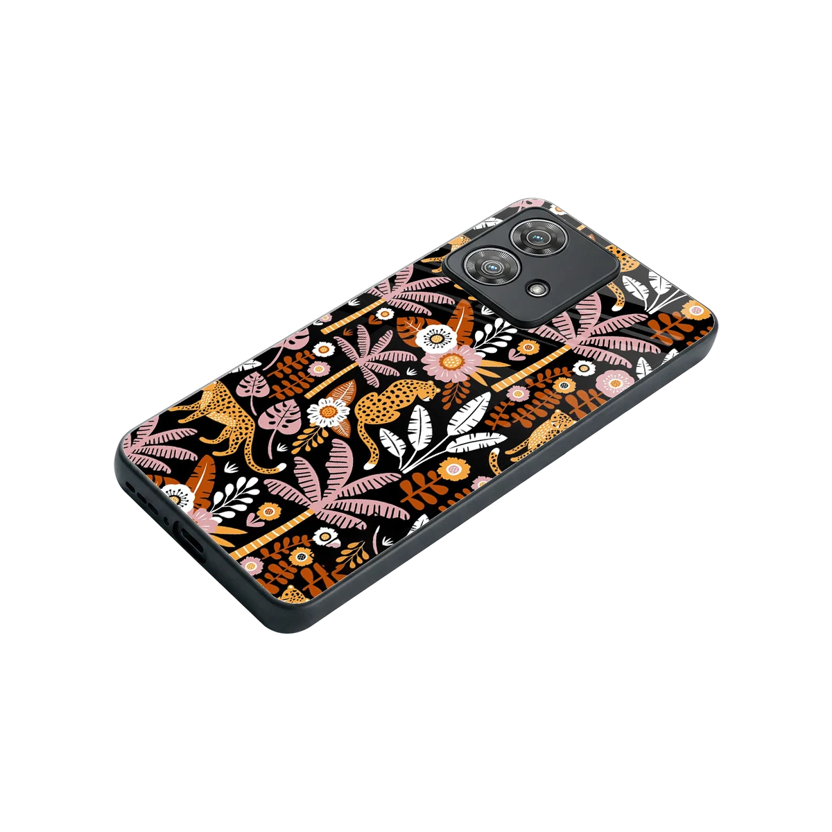 Exotic Paradise stylish phone case for motorola edge 40 neo 5g | glossy glass and slim fit