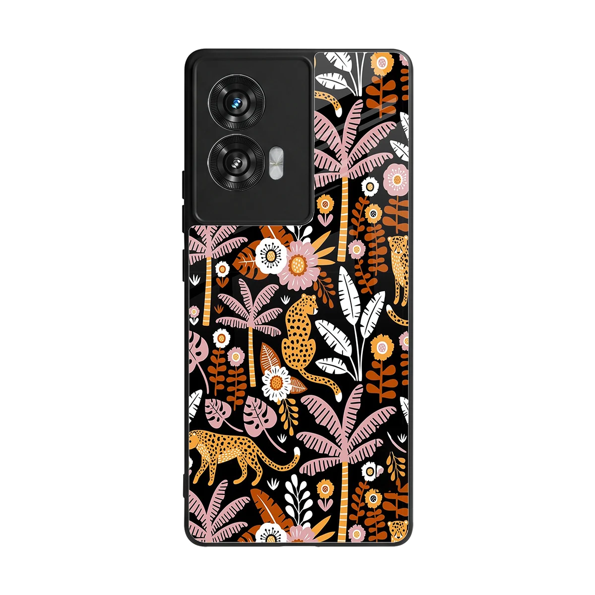 Exotic Paradise back phone cover | glass case for motorola edge 50 fusion
