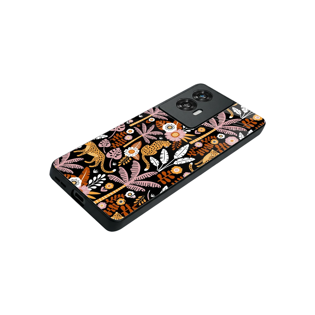 Exotic Paradise stylish phone case for motorola edge 50 fusion | glossy glass and slim fit
