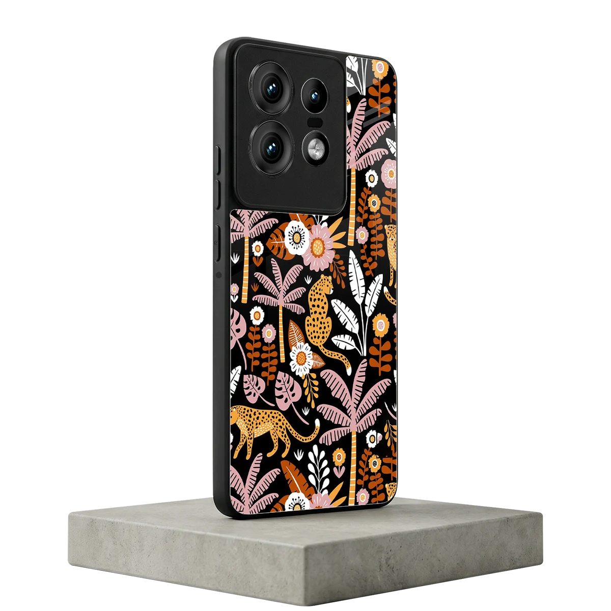Exotic Paradise motorola edge 50 pro mobile cover | shockproof glass phone case