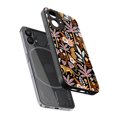 Exotic Paradise sleek nothing phone 1 cover with tempered glass back and TPU edges
