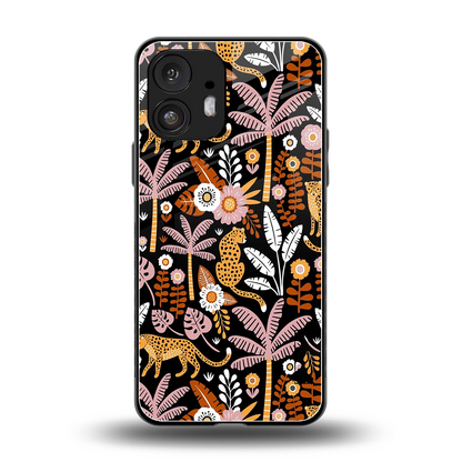Exotic Paradise back phone cover | glass case for nothing phone 2