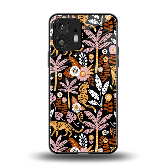 Exotic Paradise back phone cover | glass case for nothing phone 2