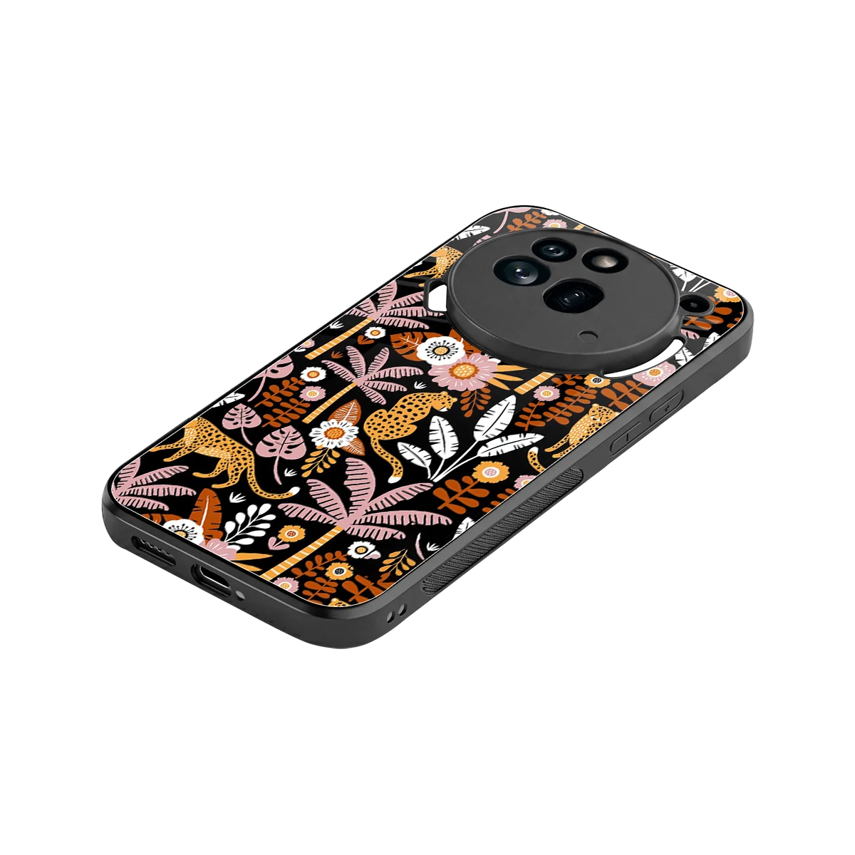 Exotic Paradise stylish phone case for nothing phone 3a pro | glossy glass and slim fit
