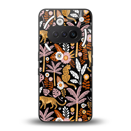 Exotic Paradise back phone cover | glass case for nothing phone 3a