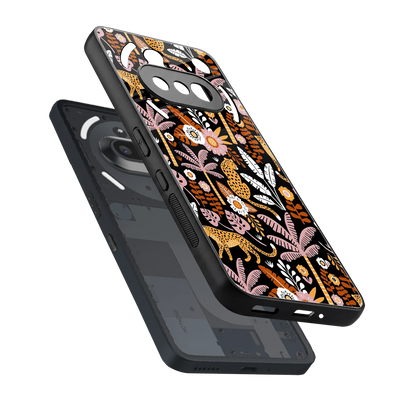 Exotic Paradise sleek nothing phone 3a cover with tempered glass back and TPU edges