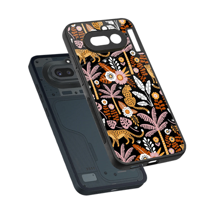Exotic Paradise sleek nothing phone 4a cover with tempered glass back and TPU edges