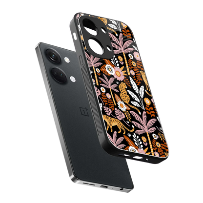 Exotic Paradise sleek oneplus nord 3 cover with tempered glass back and TPU edges