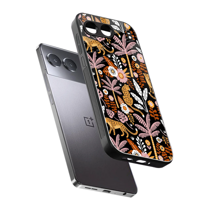 Exotic Paradise sleek oneplus nord 4 cover with tempered glass back and TPU edges