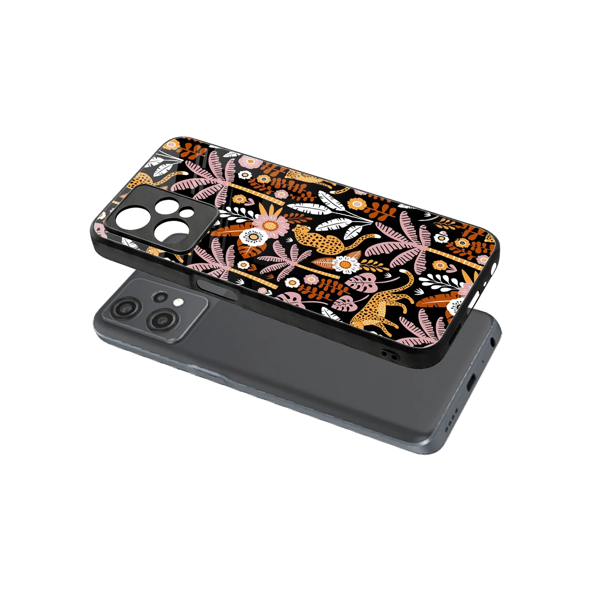 Exotic Paradise sleek oneplus nord ce 2 lite cover with tempered glass back and TPU edges