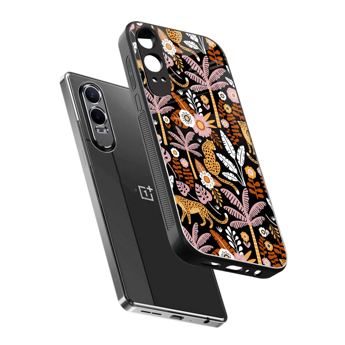 Exotic Paradise sleek oneplus nord ce 4 lite cover with tempered glass back and TPU edges