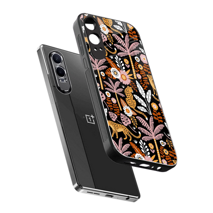 Exotic Paradise sleek oneplus nord ce 4 lite cover with tempered glass back and TPU edges