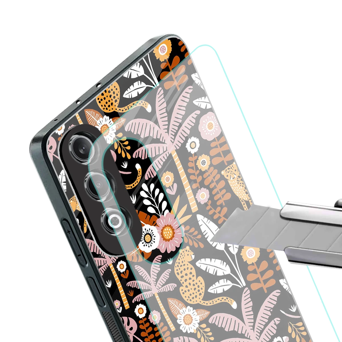 Exotic Paradise stylish phone case for oneplus nord ce 4 | glossy glass and slim fit