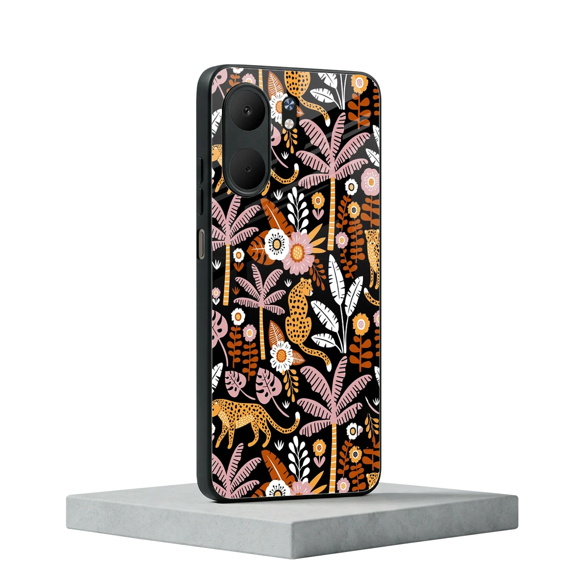 Exotic Paradise oppo a5x 5g mobile cover | shockproof glass phone case