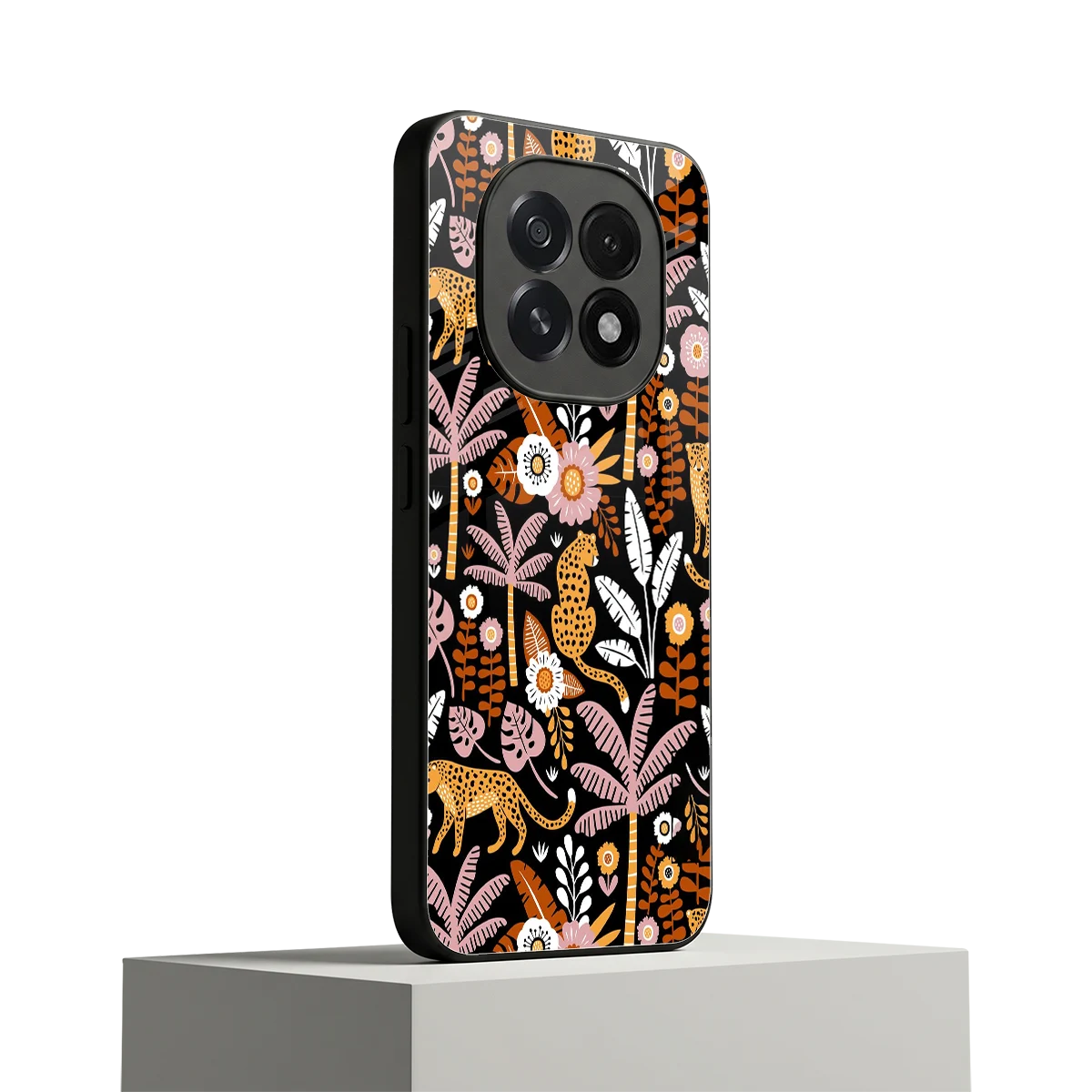 Exotic Paradise oppo f29 5g mobile cover | shockproof glass phone case