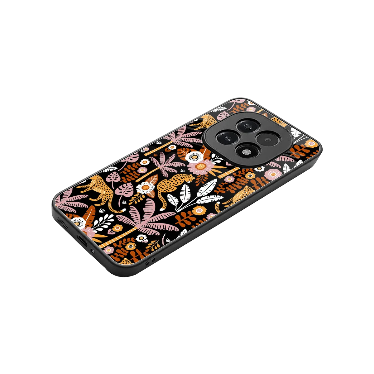 Exotic Paradise stylish phone case for oppo f29 5g | glossy glass and slim fit