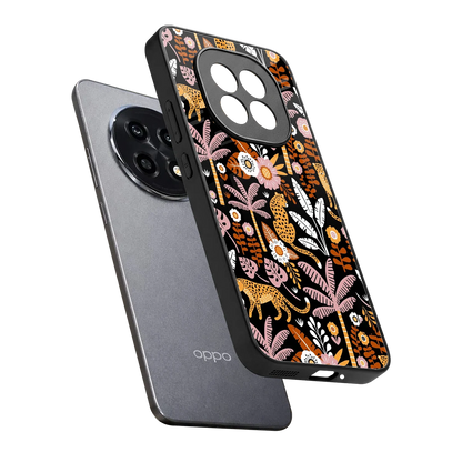 Exotic Paradise sleek oppo f29 pro 5g cover with tempered glass back and TPU edges
