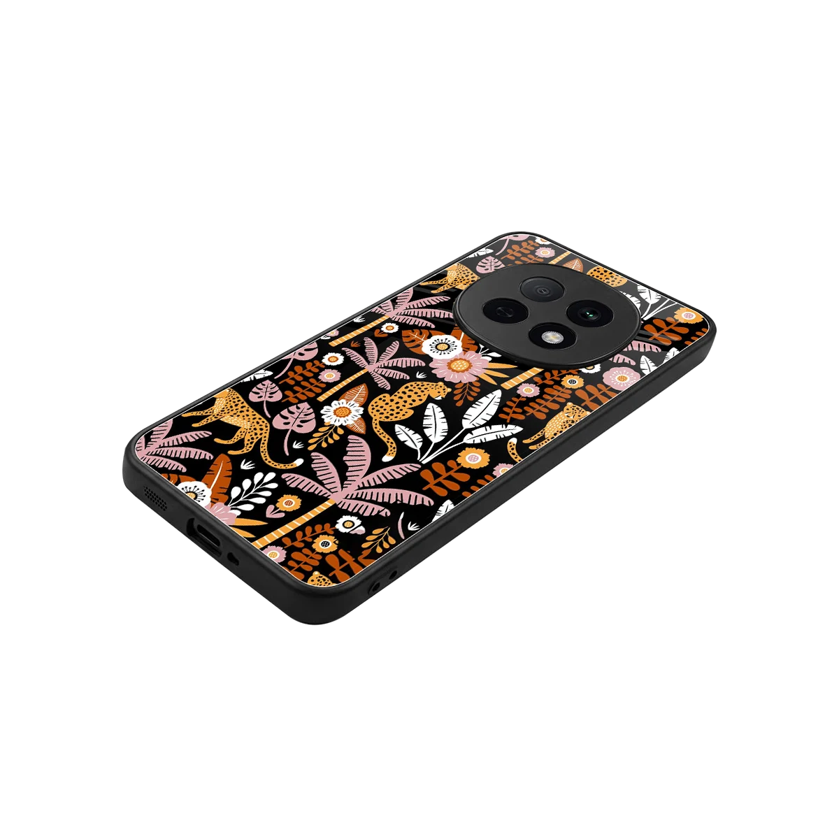 Exotic Paradise stylish phone case for oppo f29 pro 5g | glossy glass and slim fit