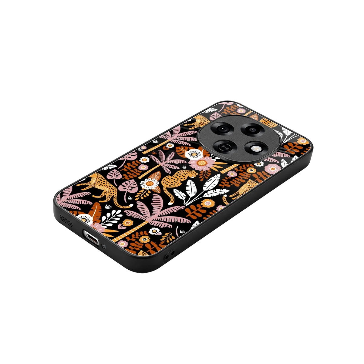 Exotic Paradise stylish phone case for oppo f31 pro 5g | glossy glass and slim fit