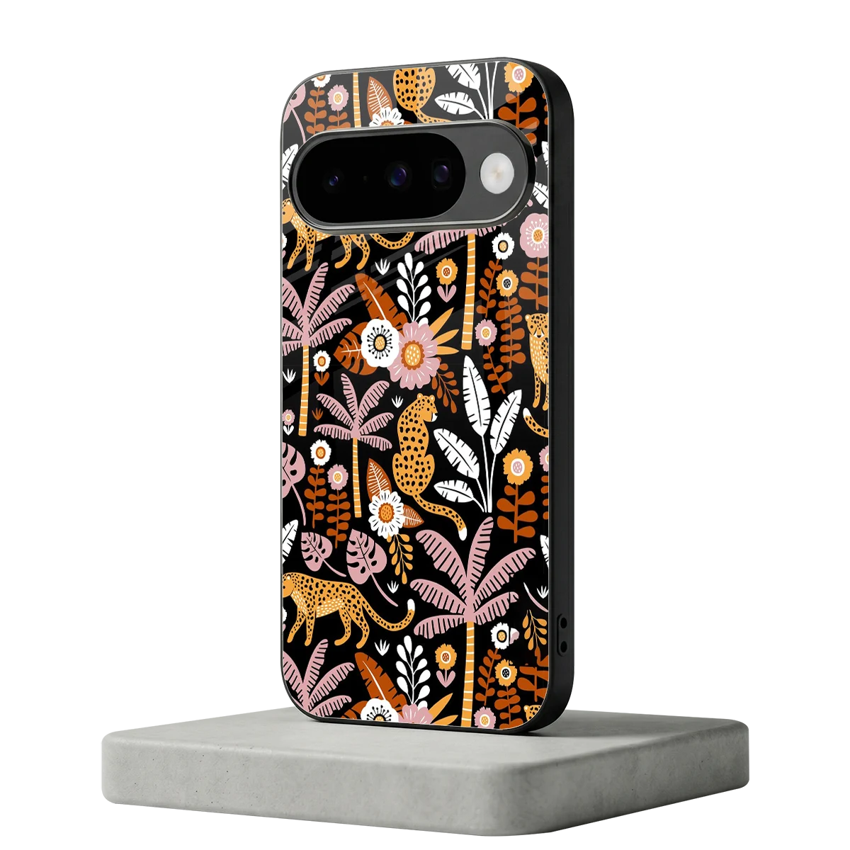 Exotic Paradise google pixel 10 mobile cover | shockproof glass phone case