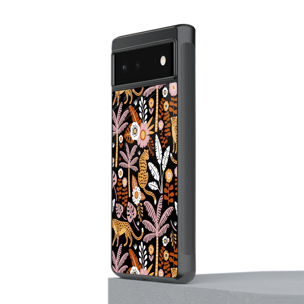 Exotic Paradise stylish phone case for google pixel 6 | glossy glass and slim fit