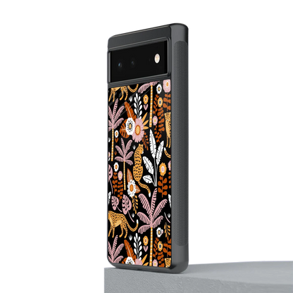 Exotic Paradise stylish phone case for google pixel 6 | glossy glass and slim fit